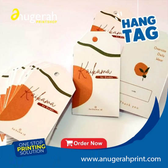 Hang Tag Art Carton 260gr - Potong Trim