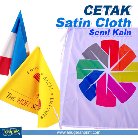 Satin Cloth/ Semi kain ( Outdoor )