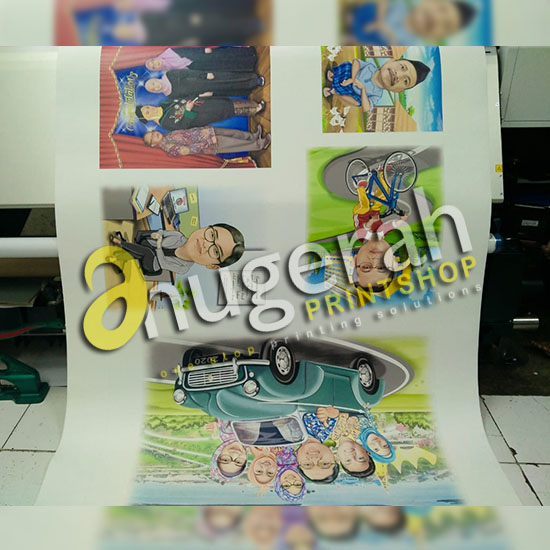 Banner bahan Canvas