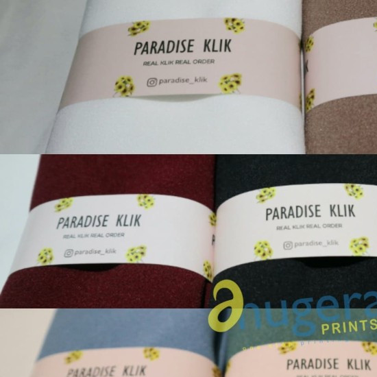 Label Pengikat Hijab / Jilbab - Roll Hijab