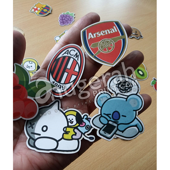 Cetak Magnetic Paper Custome Uk. 14 x 20 cm