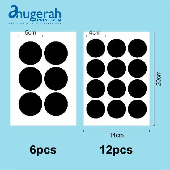 Cetak Magnetic Paper Custome Uk. 14 x 20 cm