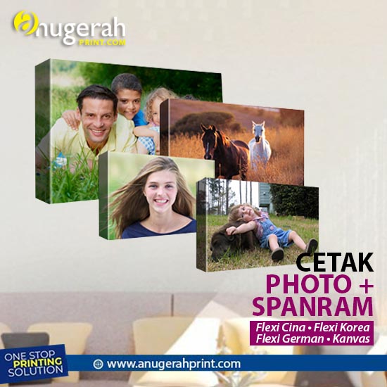 Cetak Spanram Bahan Canvas_20R ( 50x60cm )