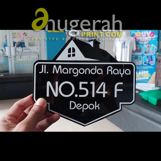 Nomor Rumah Uk. A5_Pola (UV Print)