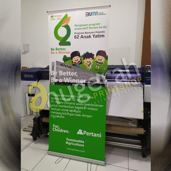 Roll Up Banner 60x160cm (Luster)