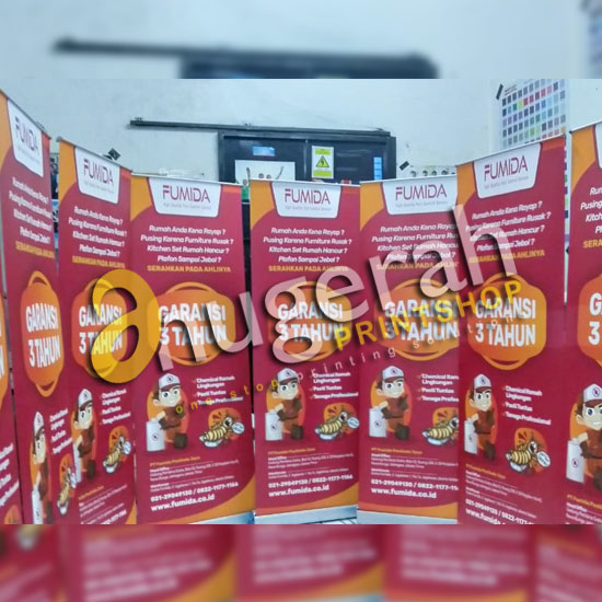 Roll Up Banner 60x160cm (Luster)