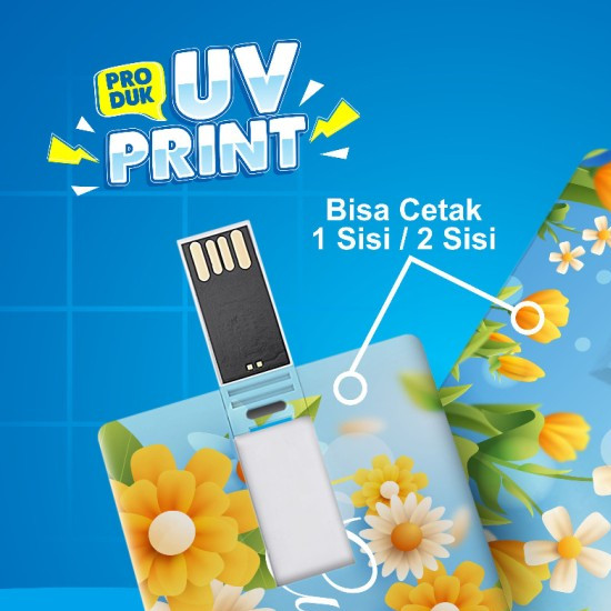 Cetak Flashdisk 16gb > Uk. 8.6x5.4cm