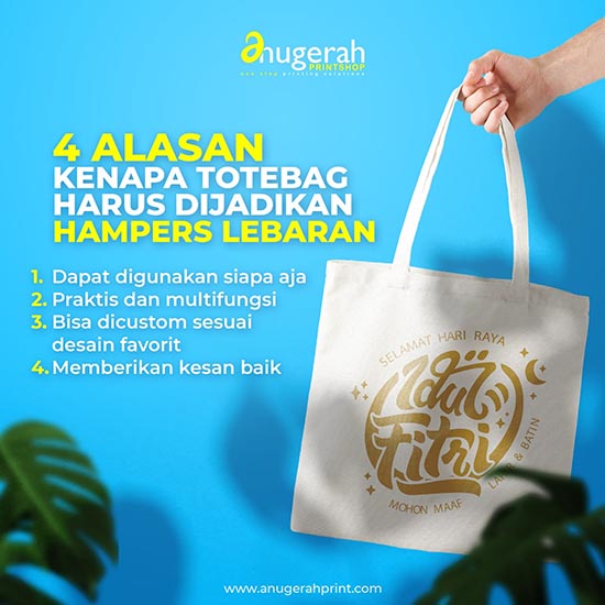 Tas Totebag Ukuran 25 x 35 cm