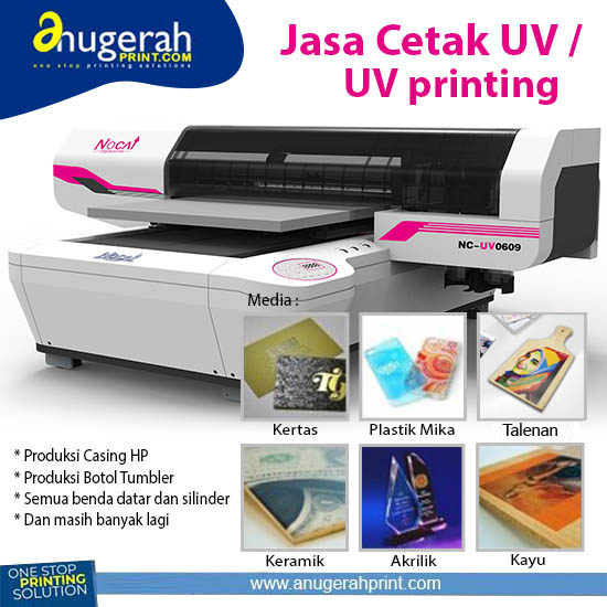 Jasa Cetak UV PRINT > A6 (10,5 x 14,8 cm)