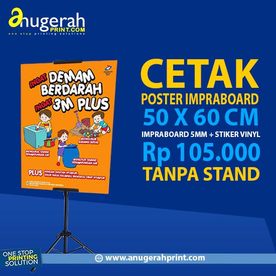 Poster Stiker Impraboard_Uk. 50x60cm