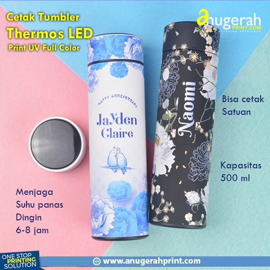 Tumbler Sakura LED Full Print Area Body (UV Print)