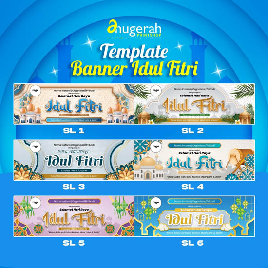 Spanduk Ramadhan & Idul Fitri 2025