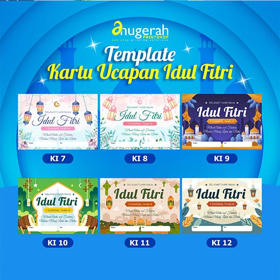 Kartu Ucapan Lebaran