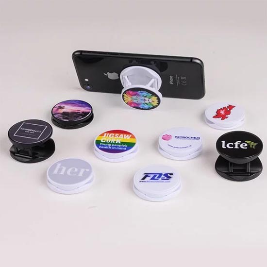 Cetak Pop Socket Print UV Phone Holder