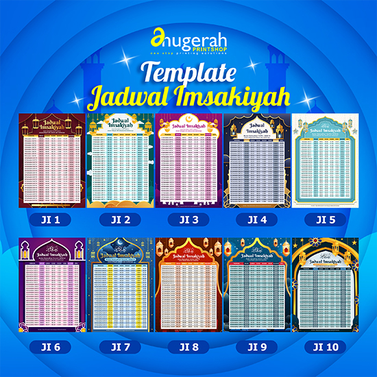 Paket Brosur Imsyakiyah Uk. A4