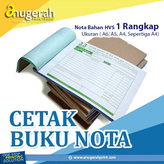 Buku Nota Bahan HVS_1 Rangkap