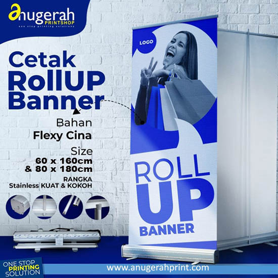Roll-Up Banner 60X160cm (Indoor)