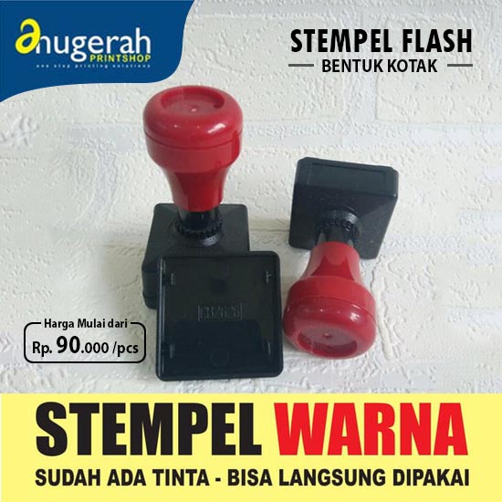 Stempel Flash Kotak