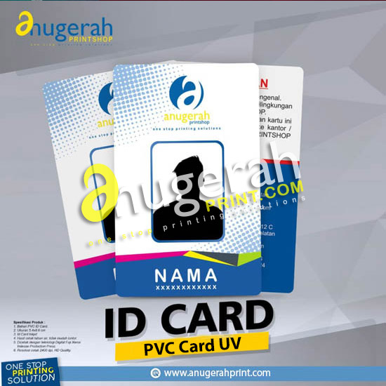 ID Card / NameTag Laser & UV Print