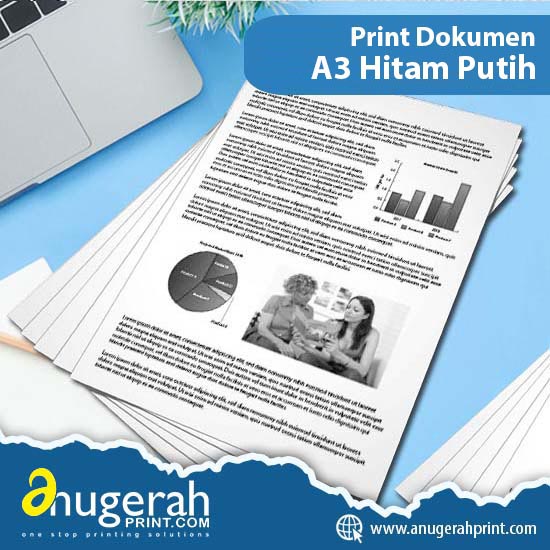 Print Dokumen A3 Hitam Putih